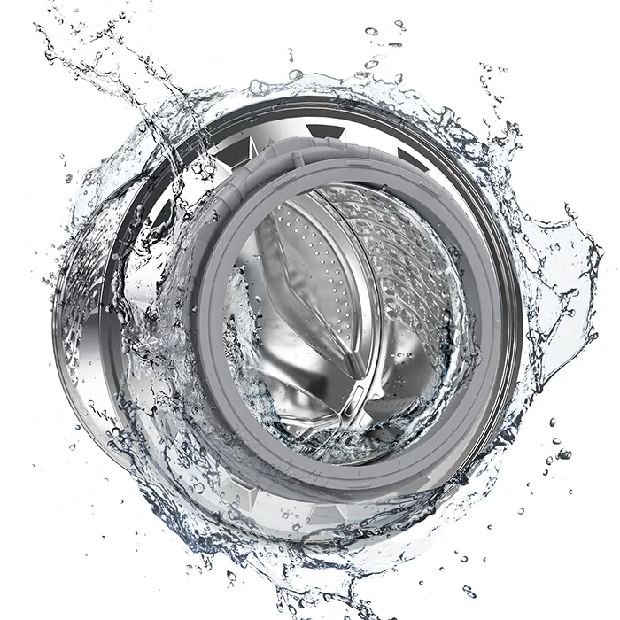 Samsung Mesin Cuci Front Loading Washer Ecobubble 14 kg (Hitam)- WW14T504DAB
